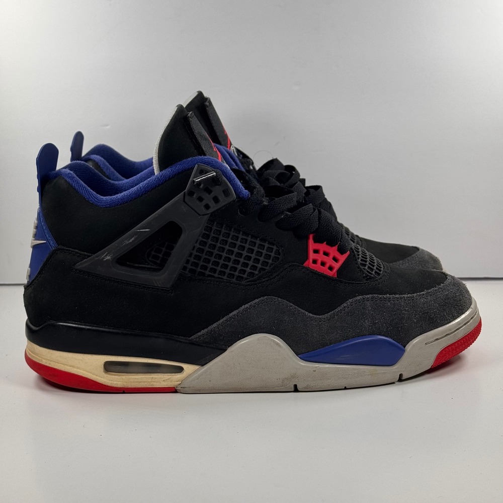 Air Jordan 4 Retro Rare Air Loyal Blue Black Red CQ9597-401 Mens Basketball Nike